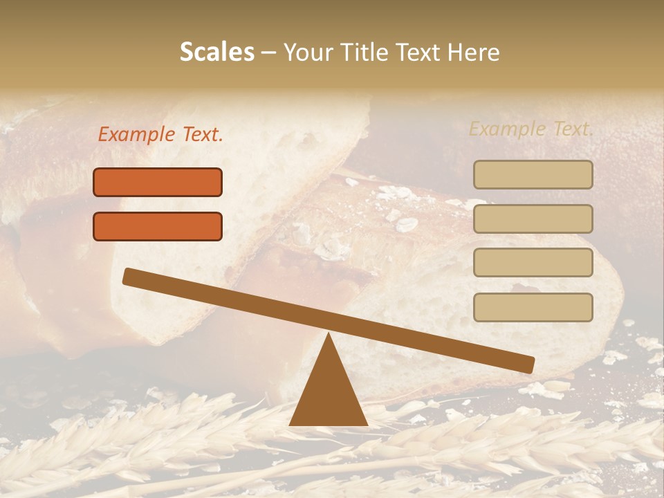 Wheat Texture Closeup PowerPoint Template