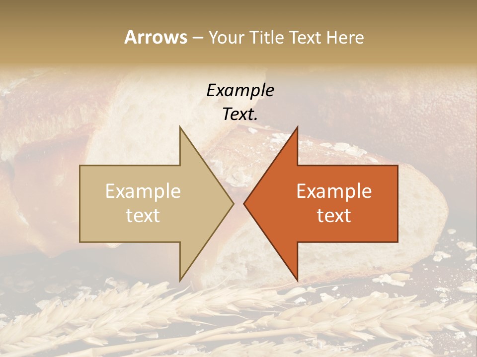 Wheat Texture Closeup PowerPoint Template