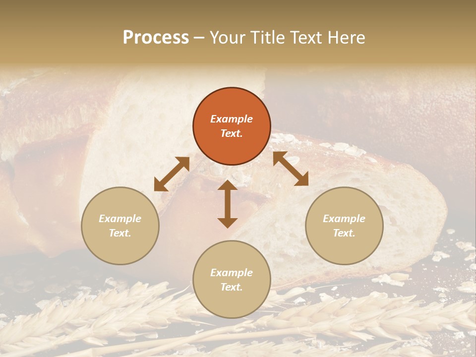 Wheat Texture Closeup PowerPoint Template