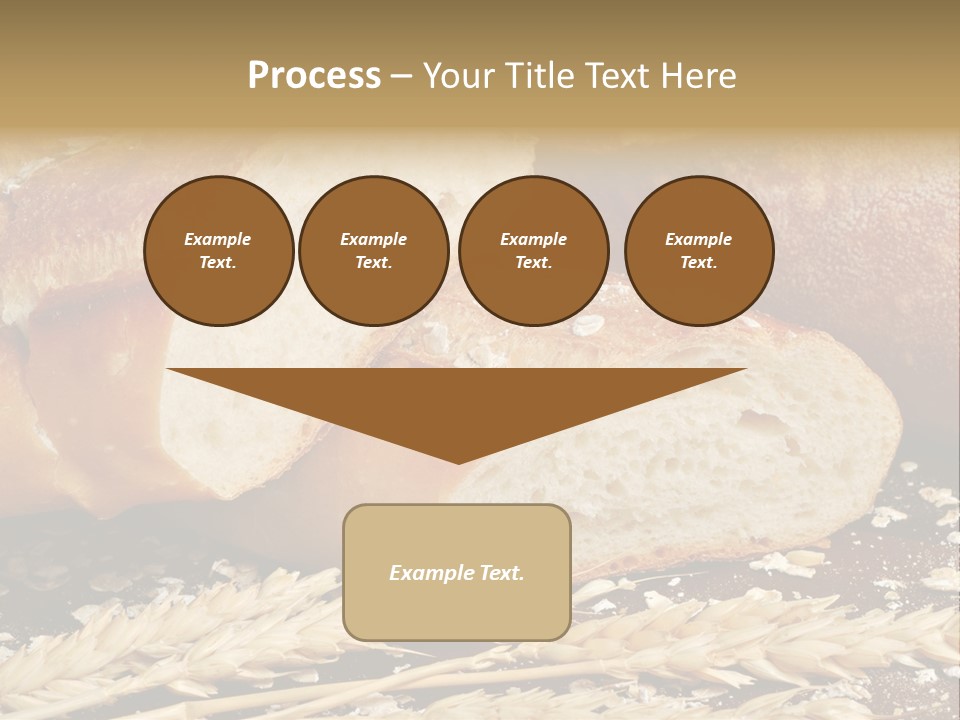 Wheat Texture Closeup PowerPoint Template