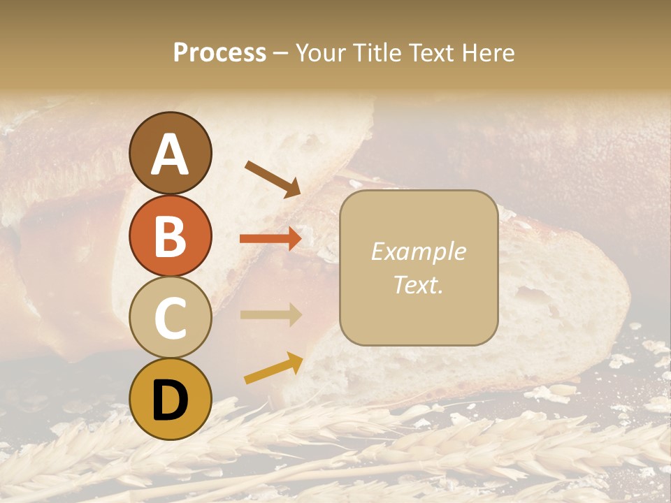 Wheat Texture Closeup PowerPoint Template