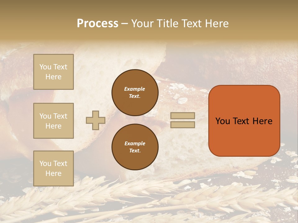 Wheat Texture Closeup PowerPoint Template