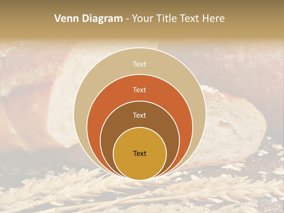 Wheat Texture Closeup PowerPoint Template