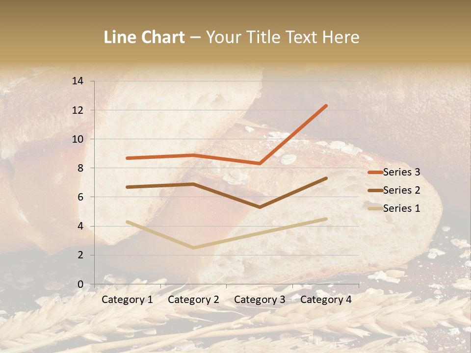 Wheat Texture Closeup PowerPoint Template