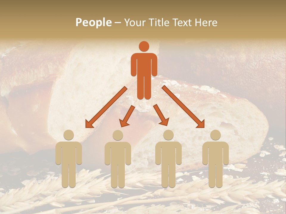 Wheat Texture Closeup PowerPoint Template