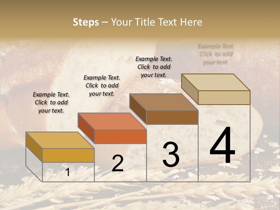 Wheat Texture Closeup PowerPoint Template