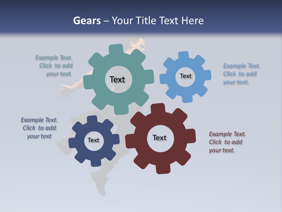 Spring Male Fly PowerPoint Template