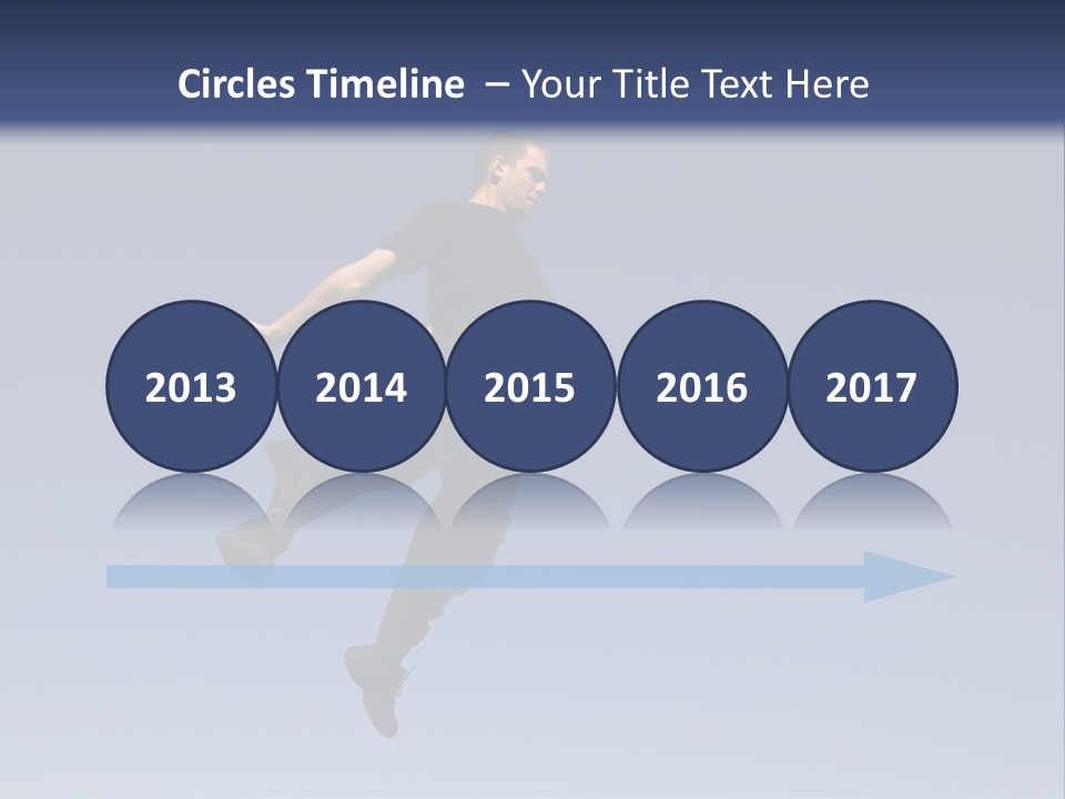 Spring Male Fly PowerPoint Template