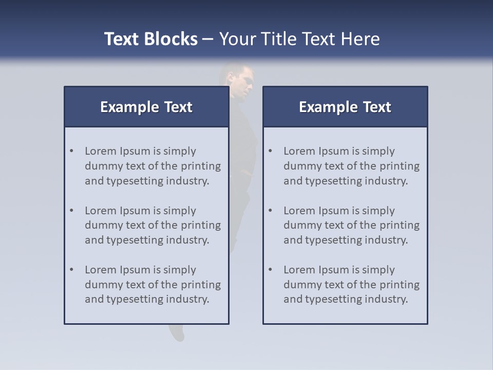 Spring Male Fly PowerPoint Template