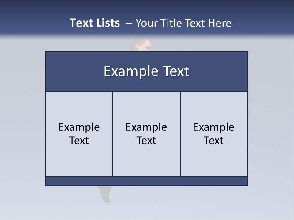 Spring Male Fly PowerPoint Template