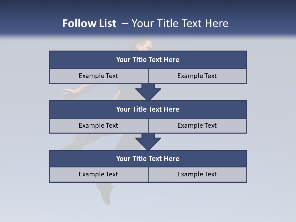 Spring Male Fly PowerPoint Template