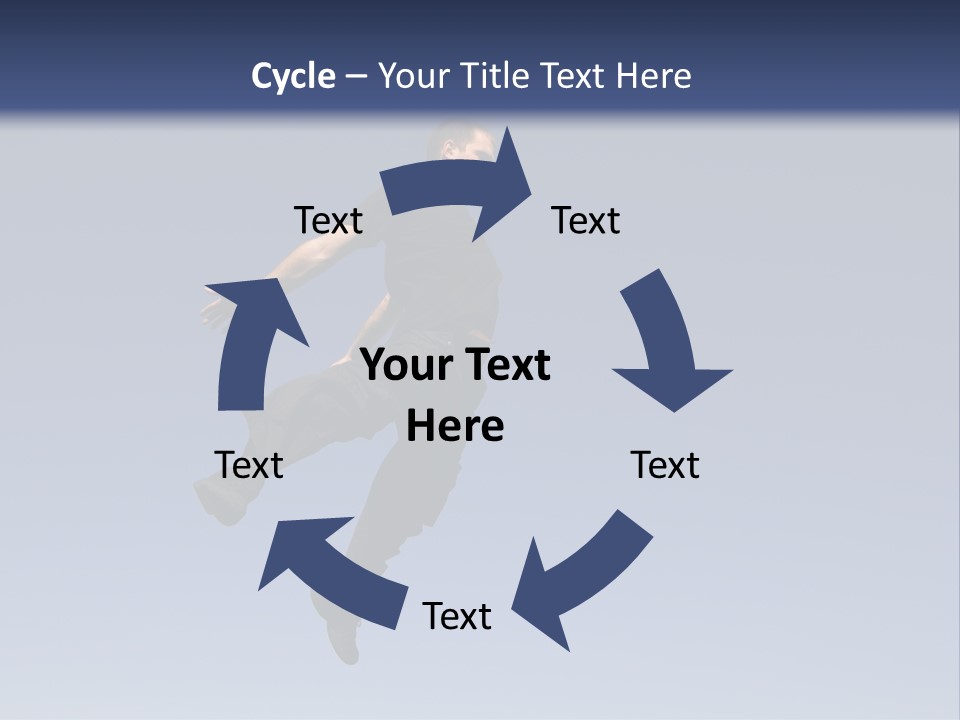 Spring Male Fly PowerPoint Template