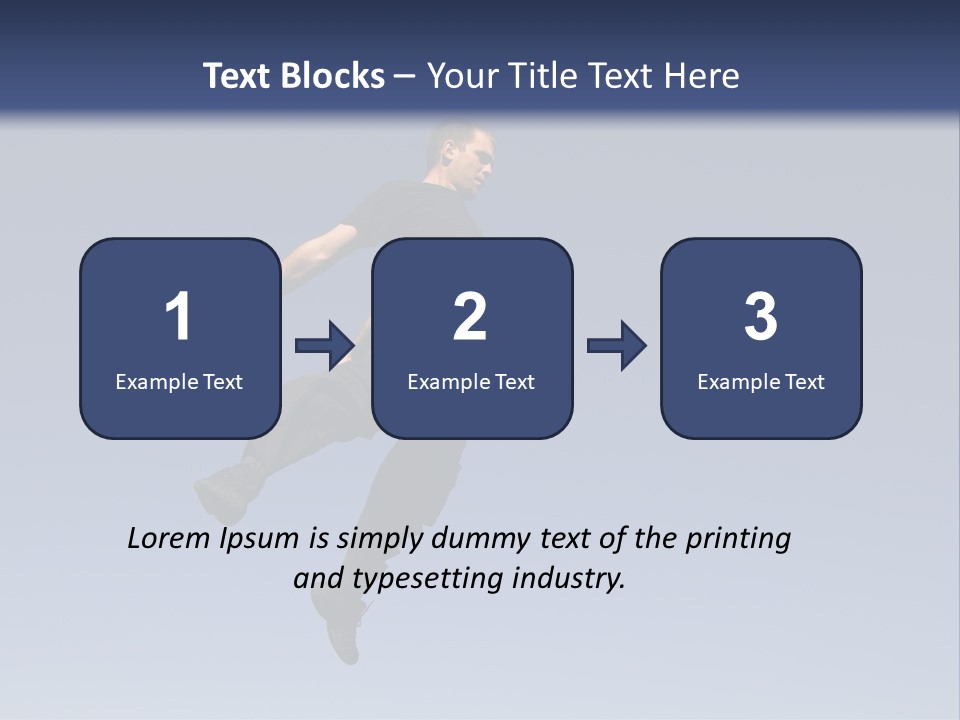 Spring Male Fly PowerPoint Template