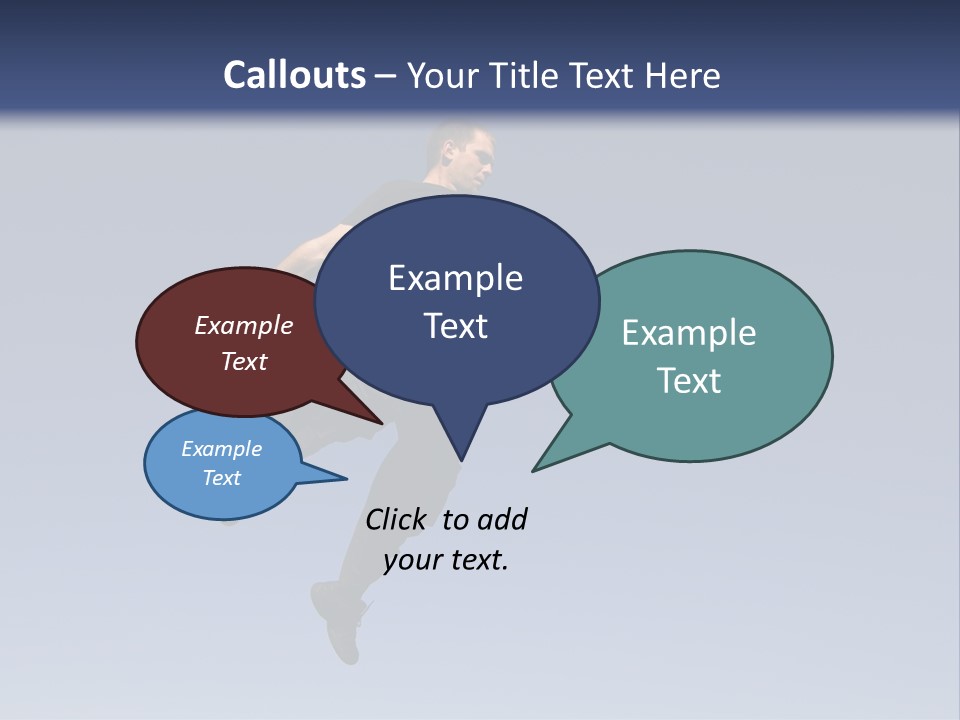 Spring Male Fly PowerPoint Template