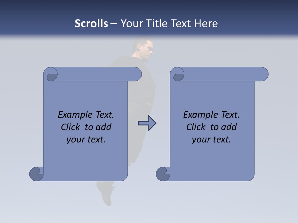 Spring Male Fly PowerPoint Template