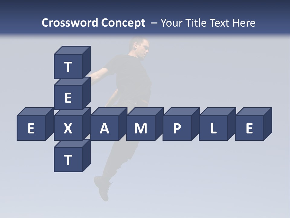 Spring Male Fly PowerPoint Template