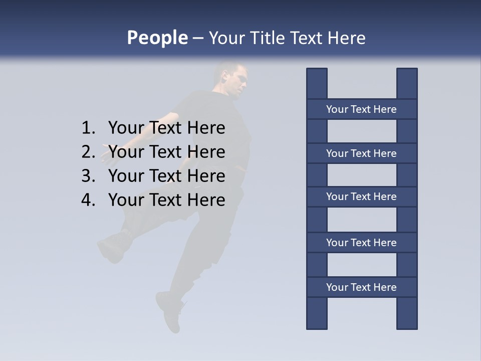 Spring Male Fly PowerPoint Template