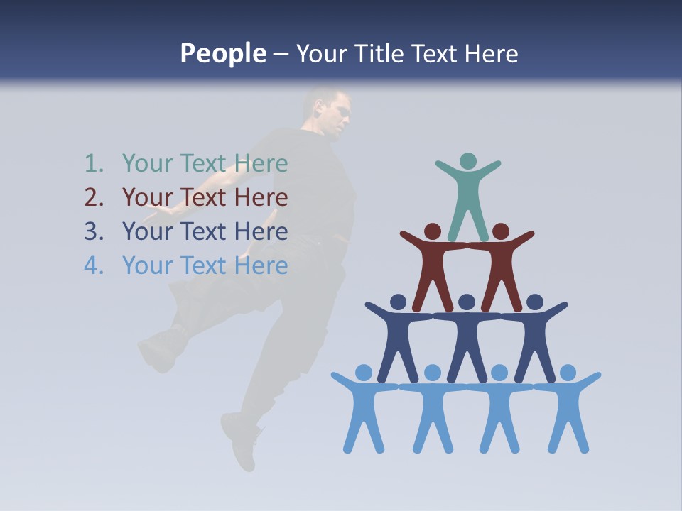 Spring Male Fly PowerPoint Template