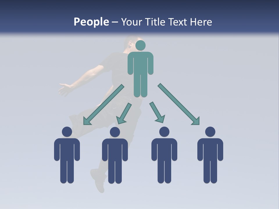 Spring Male Fly PowerPoint Template