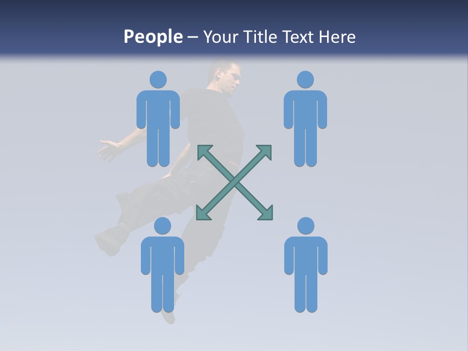 Spring Male Fly PowerPoint Template