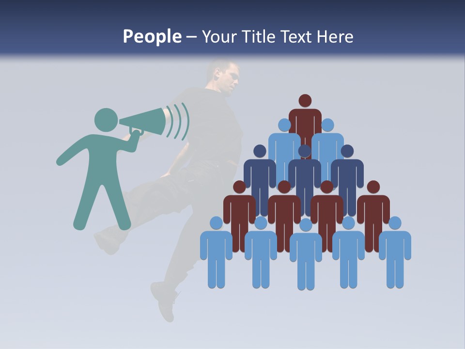 Spring Male Fly PowerPoint Template