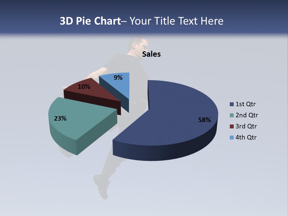 Spring Male Fly PowerPoint Template