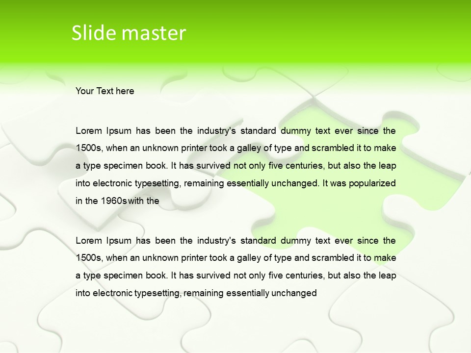 Textured Lonely Texture PowerPoint Template