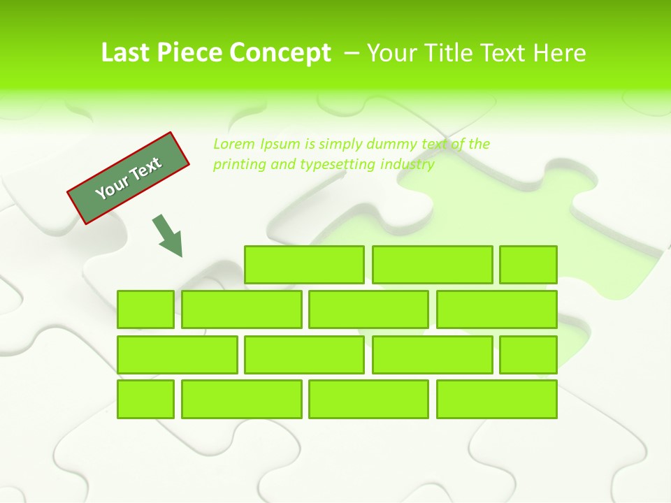 Textured Lonely Texture PowerPoint Template