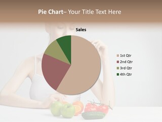 Person Healthy Choice PowerPoint Template