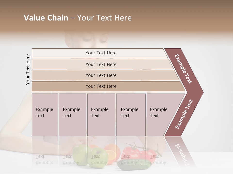 Person Healthy Choice PowerPoint Template