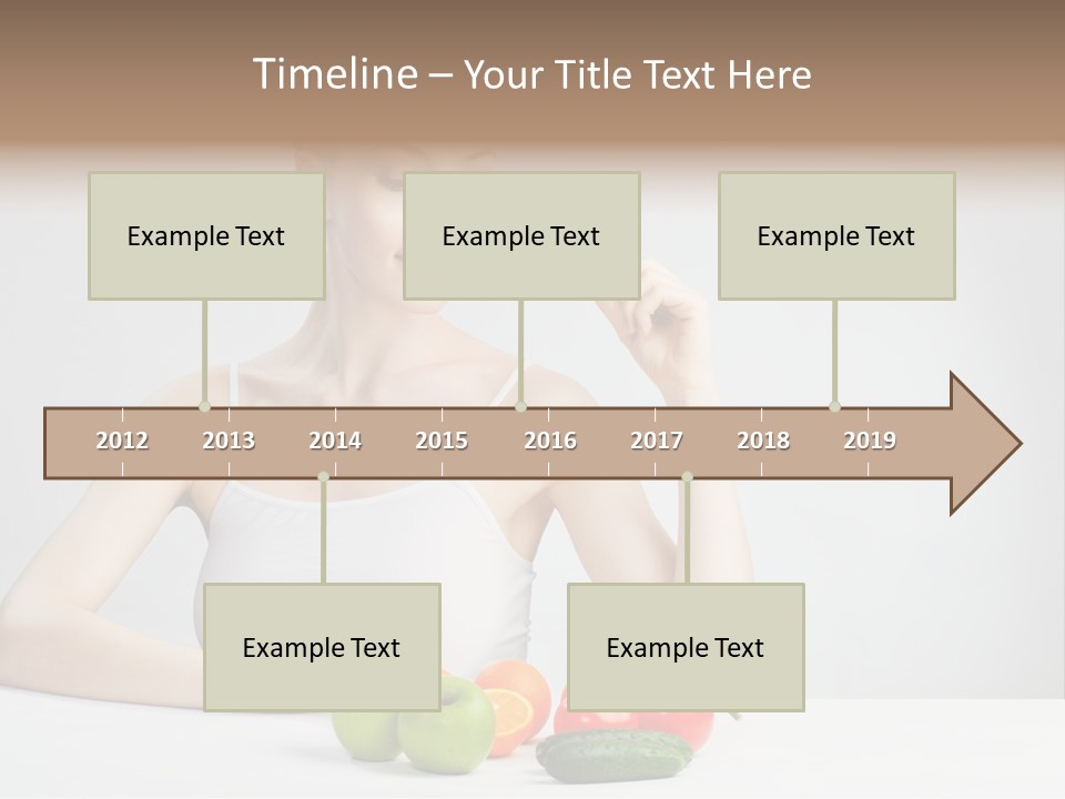 Person Healthy Choice PowerPoint Template