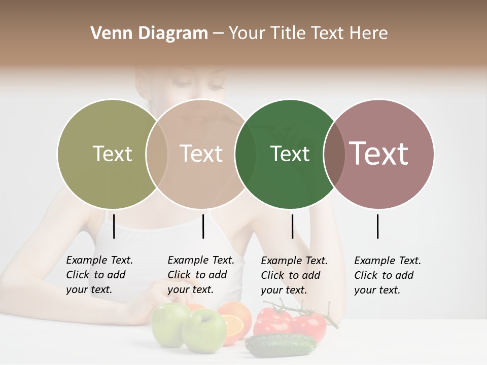 Person Healthy Choice PowerPoint Template