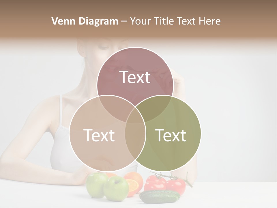 Person Healthy Choice PowerPoint Template