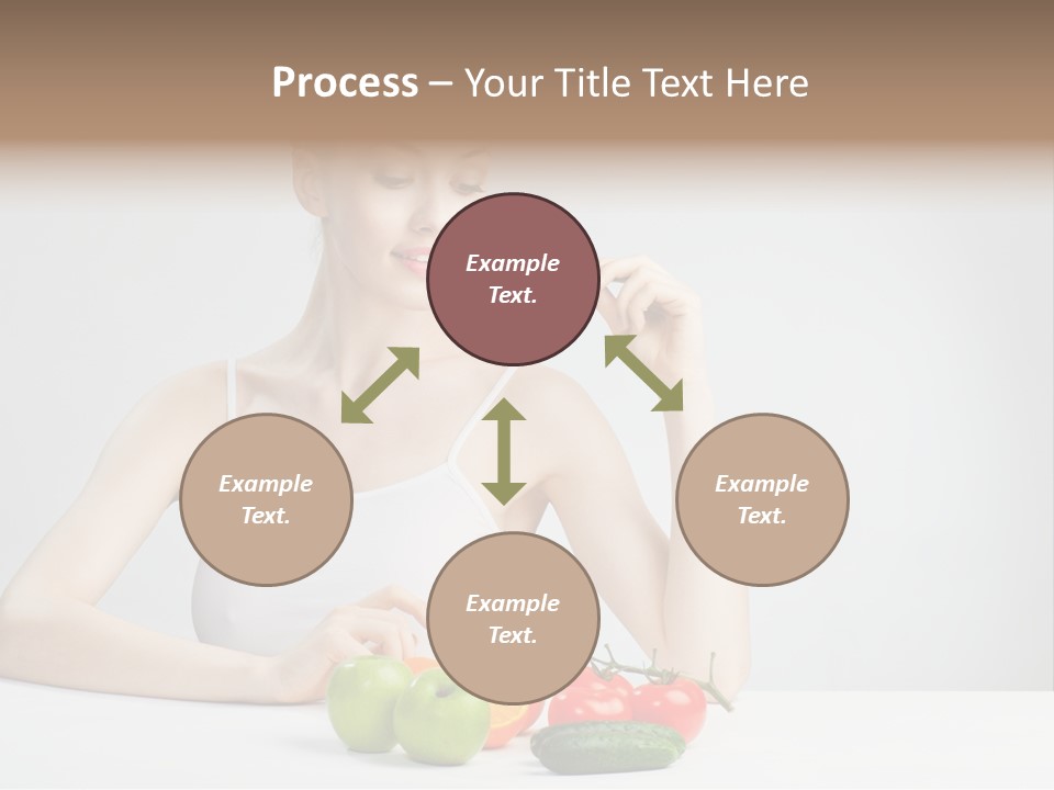 Person Healthy Choice PowerPoint Template