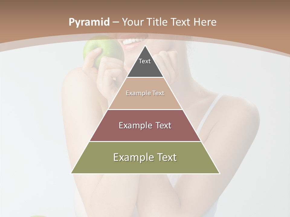 Apple Selective Vegetable PowerPoint Template