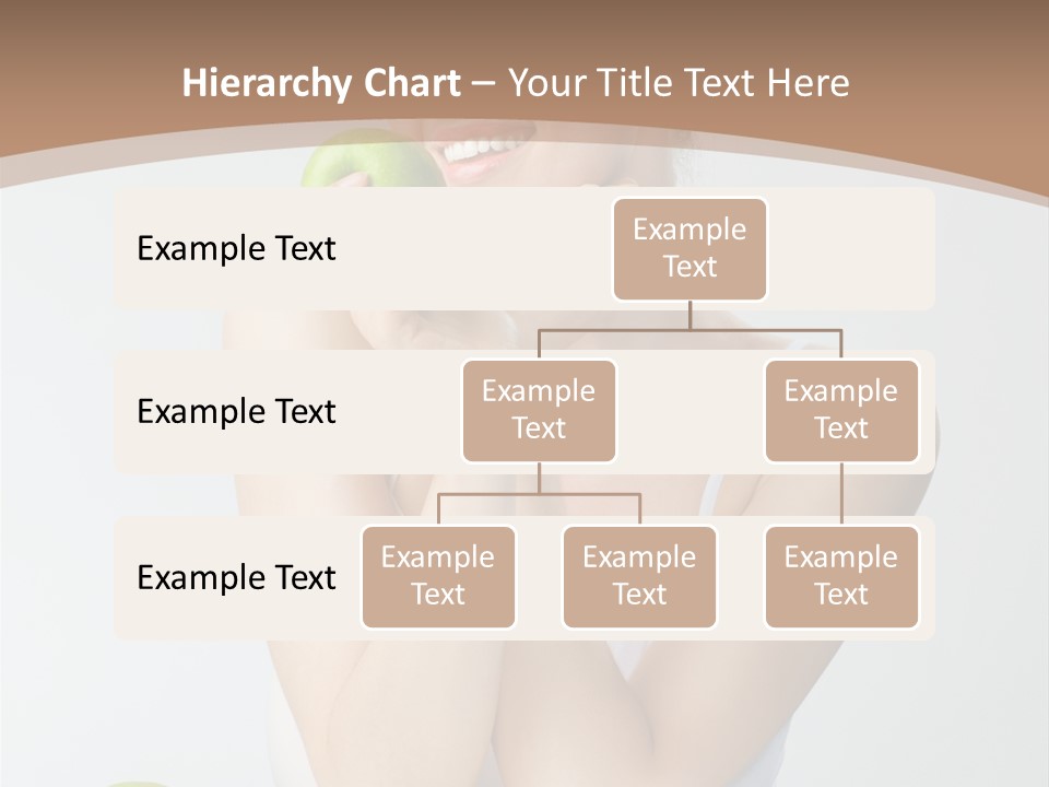 Apple Selective Vegetable PowerPoint Template