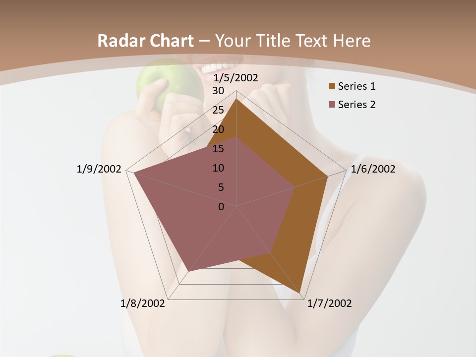 Apple Selective Vegetable PowerPoint Template