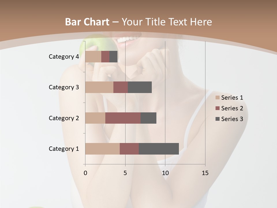 Apple Selective Vegetable PowerPoint Template