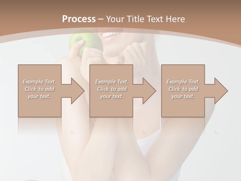 Apple Selective Vegetable PowerPoint Template