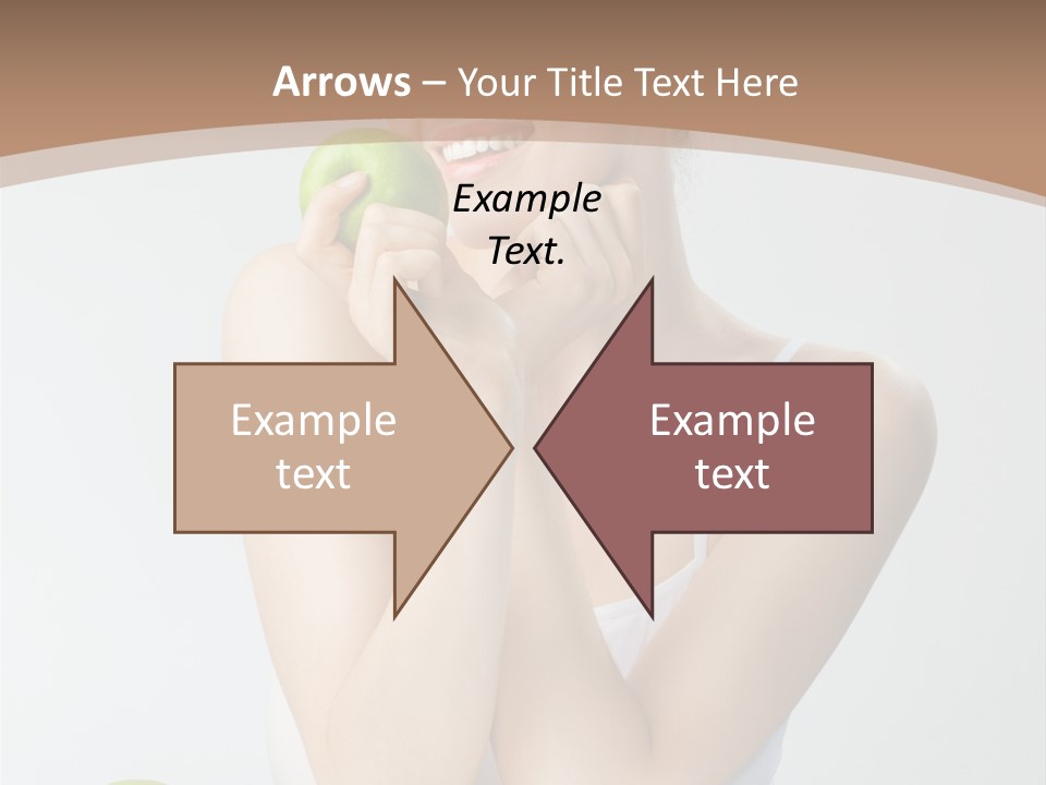 Apple Selective Vegetable PowerPoint Template