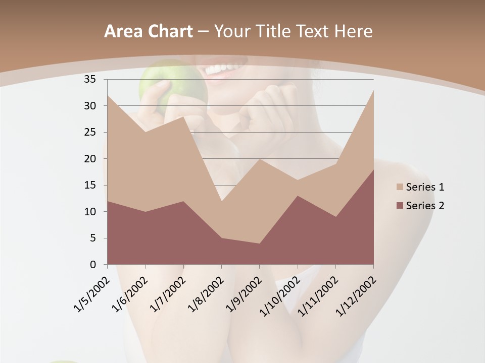Apple Selective Vegetable PowerPoint Template