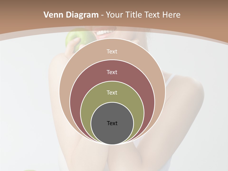 Apple Selective Vegetable PowerPoint Template
