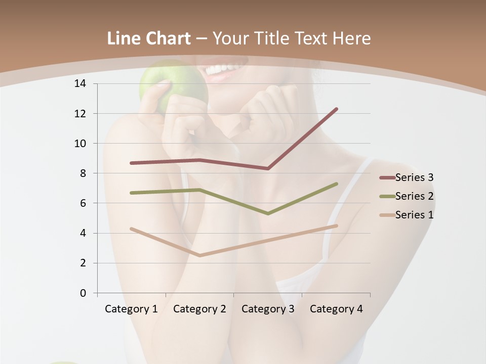 Apple Selective Vegetable PowerPoint Template