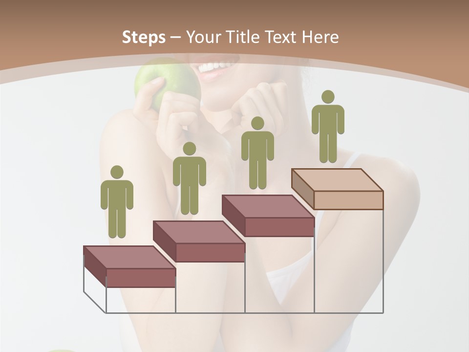 Apple Selective Vegetable PowerPoint Template