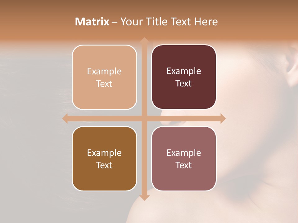 Close Luxury Healthy PowerPoint Template