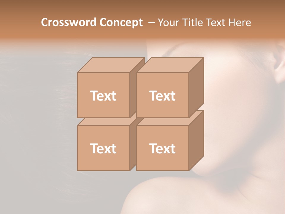 Close Luxury Healthy PowerPoint Template
