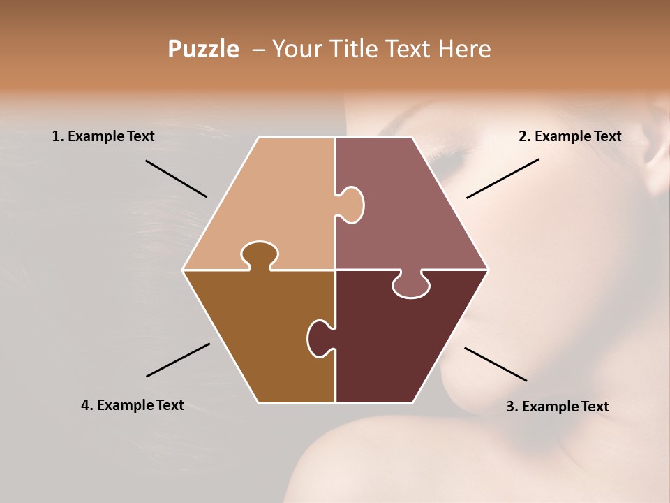 Close Luxury Healthy PowerPoint Template