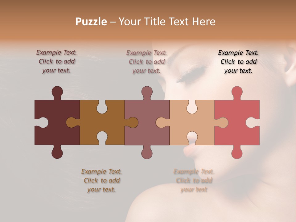 Close Luxury Healthy PowerPoint Template