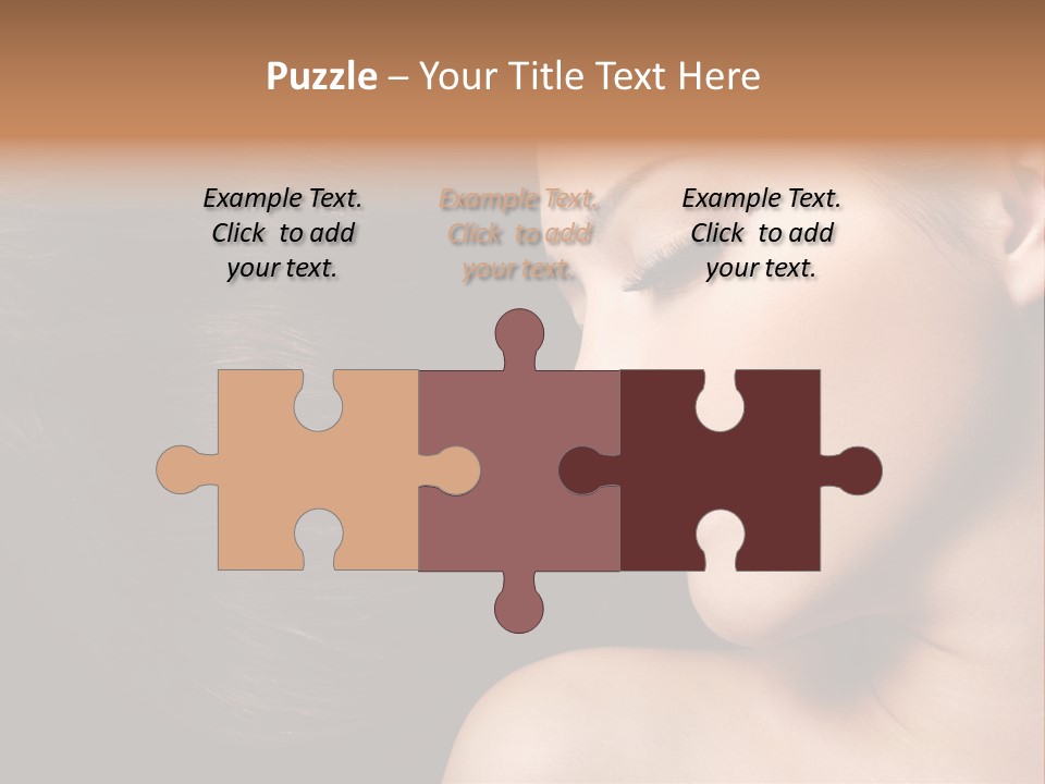 Close Luxury Healthy PowerPoint Template