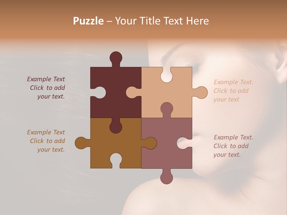 Close Luxury Healthy PowerPoint Template